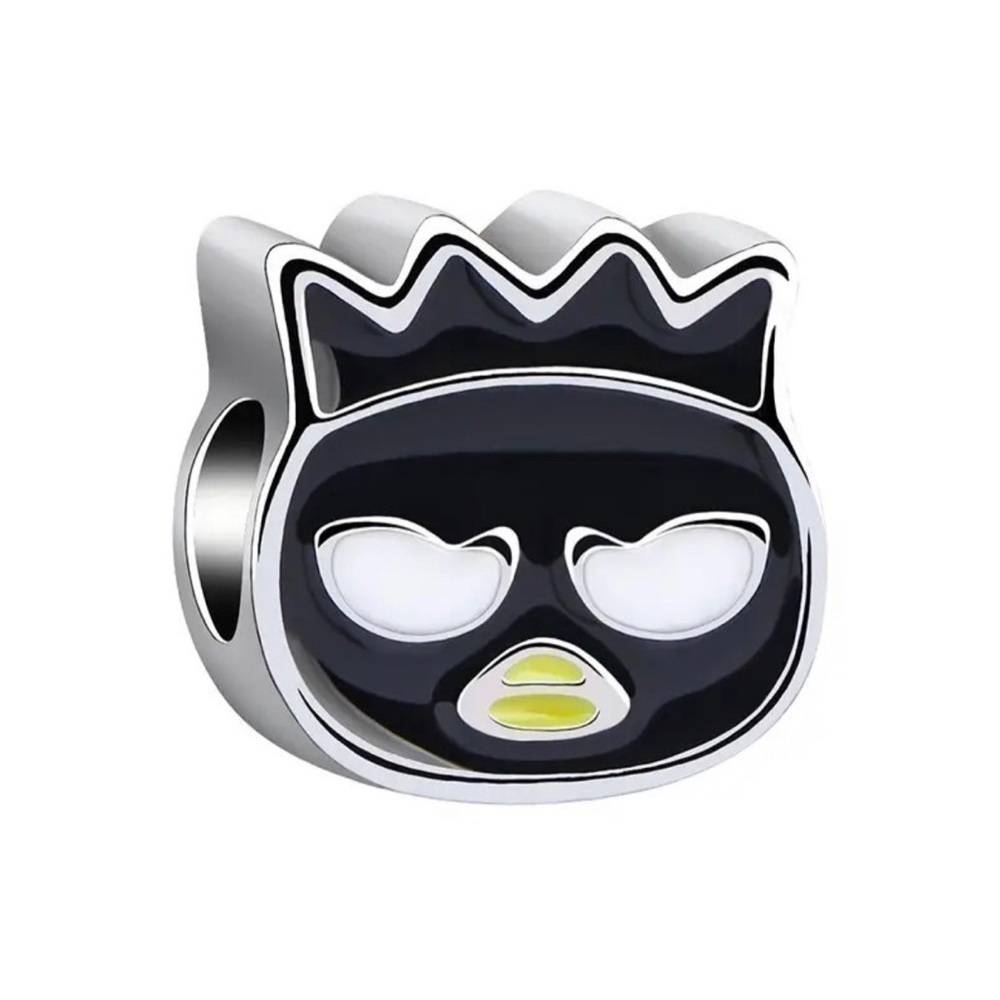 3 For $35 Bad Badtz Maru Enamel & 925 Sterling Silver Plated Charm